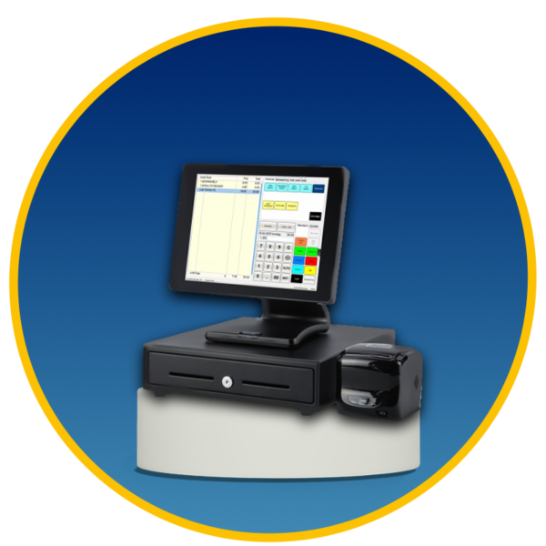 جهاز وطابعة ودرج